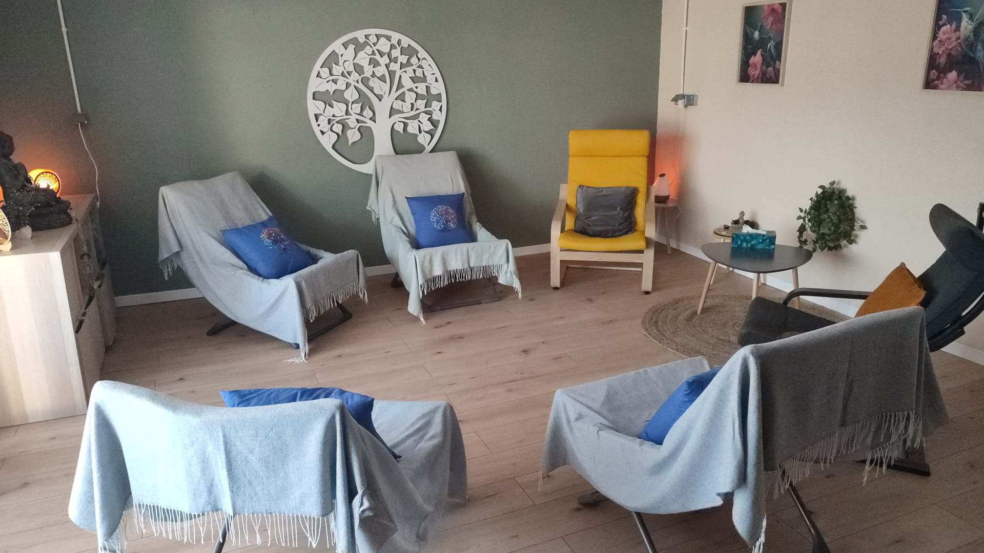 Photos du cabinet présentation en groupe